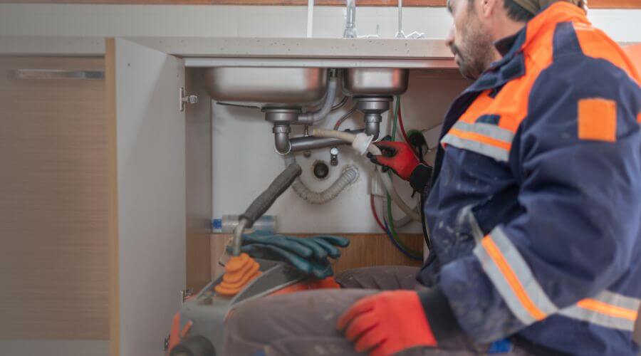 Professional slab leak plumber services in Rice, MN